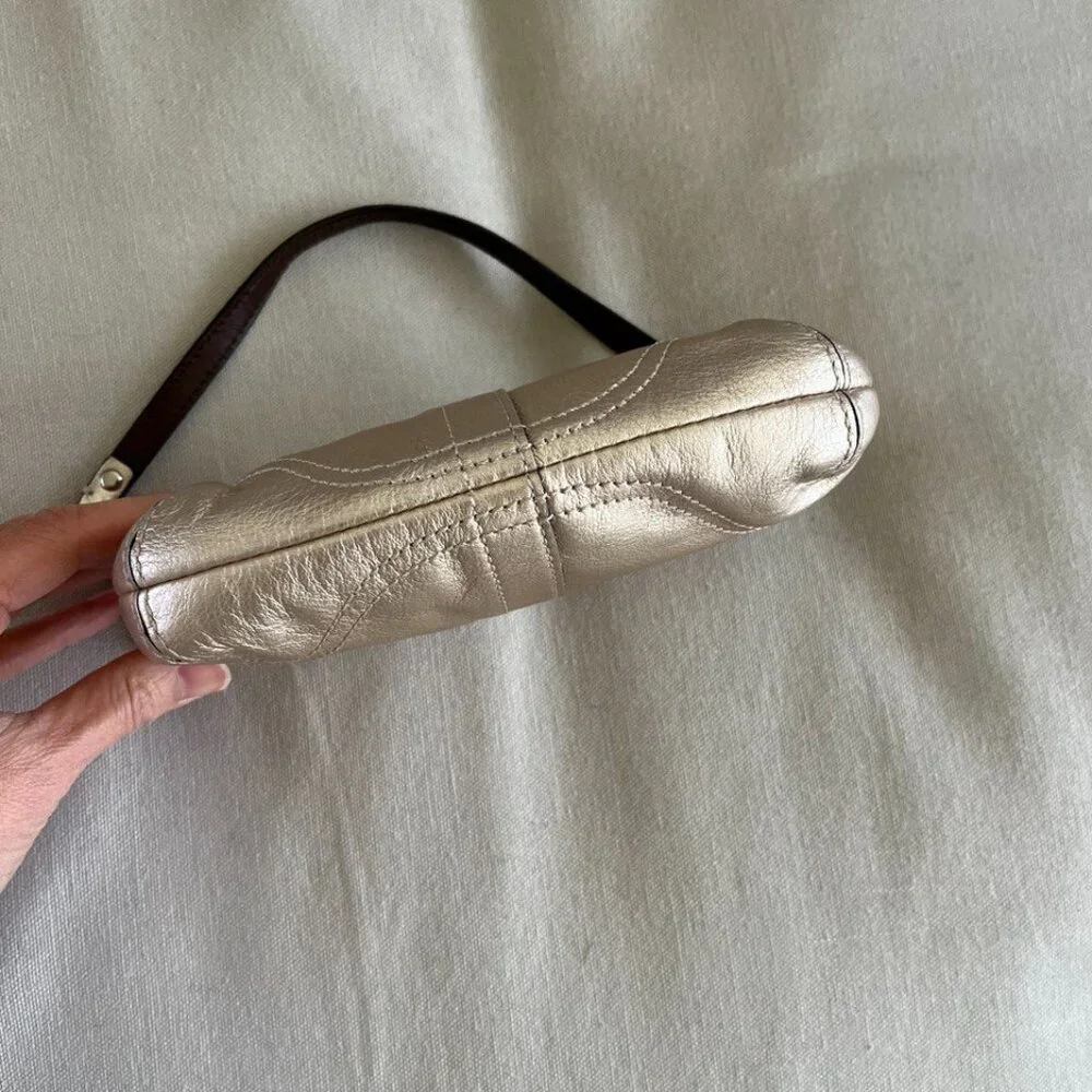 Coach Full Leather Wristlet